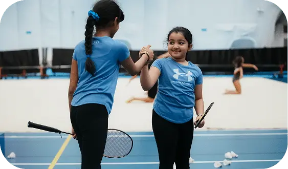 badminton after-school activity in Dubai